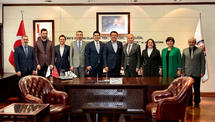 AK Parti Genel Başkan Yardımcısı Zeybekci’den Başkan Zolan’a ziyaret