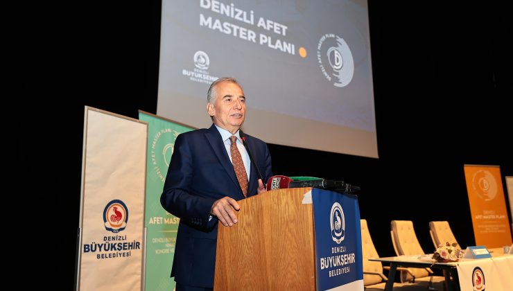 Türkiye’nin ilk afet master planı çalışmaları sürüyor