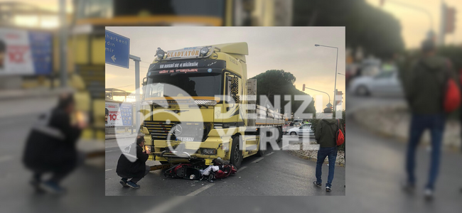 Denizli’de feci kaza! Genç kız elektrikli bisikleti ile tırın altına girdi, durumu ağır!