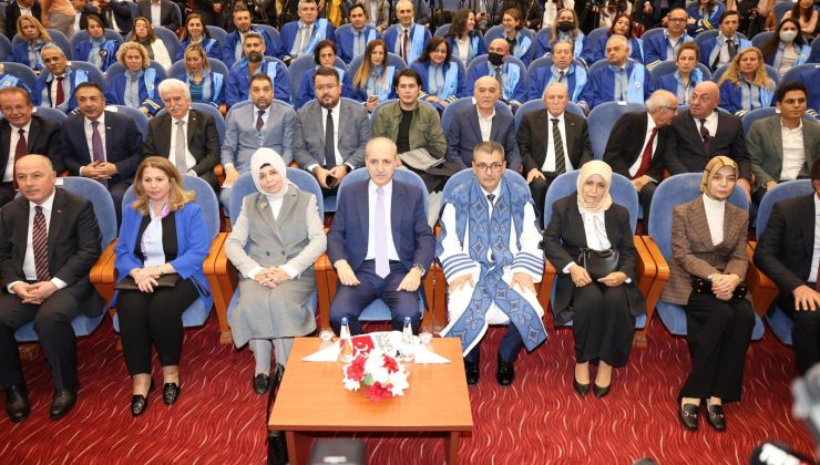 PAÜ’nün Akademik Yıl Açılış Dersini TBMM Başkanı Numan Kurtulmuş Verdi