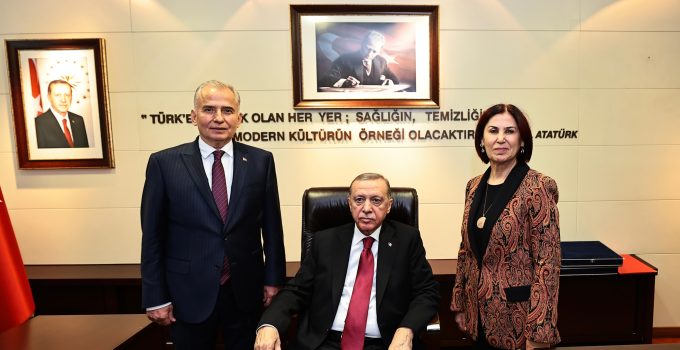 Cumhurbaşkanı Erdoğan’dan Başkan Zolan’a ziyaret