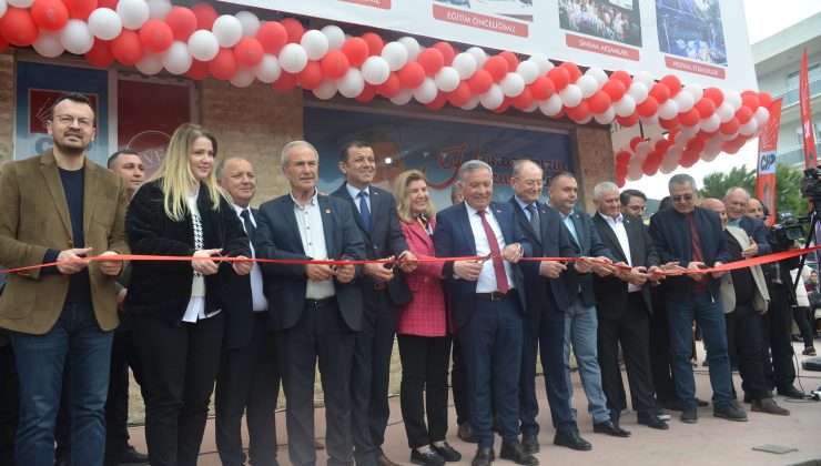 YÜKSEL KEPENEK HONAZ’DA SEÇİM KOORDİNASYON MERKEZİ’Nİ AÇTI