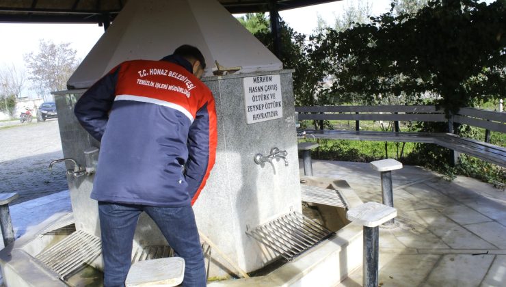 HONAZ’DA CAMİLER RAMAZAN AYI’NA HAZIRLANIYOR