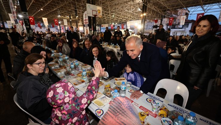 Başkan Zolan: “İftar sofralarında buluşmak bizi mutlu ediyor”