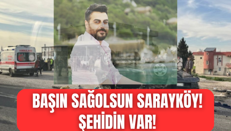 Şehidin var Denizli!