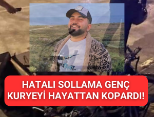 Denizli’de hatalı sollama bir kuryeyi hayattan kopardı!