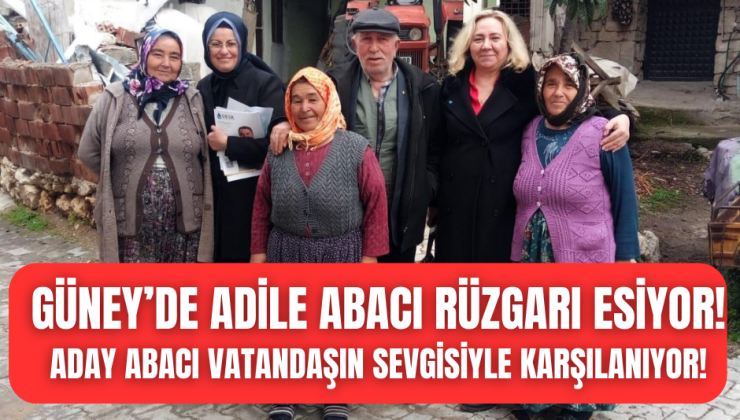 Güney’de Adile Abacı Rüzgarı Esiyor! Abacı Güneyliler ile iç içe!